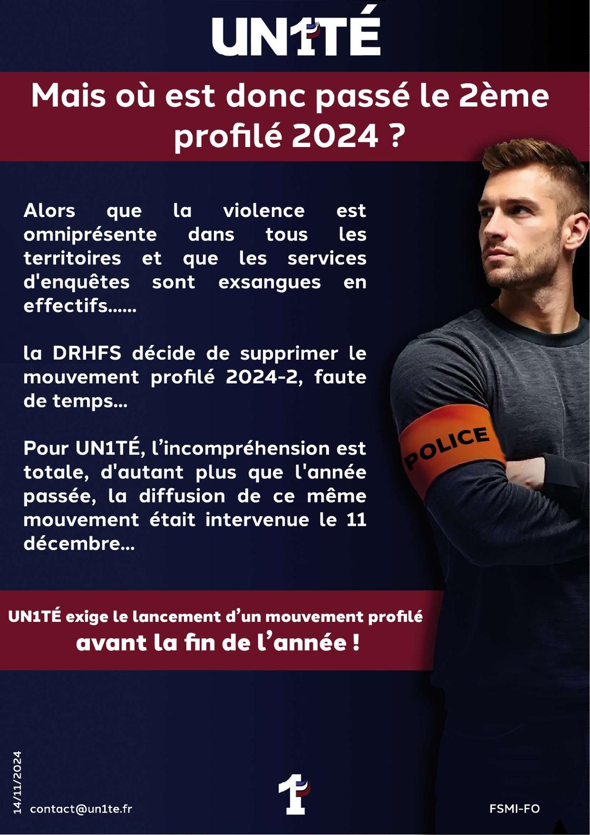 Mais où est donc passé le 2ème profilé 2024 ?