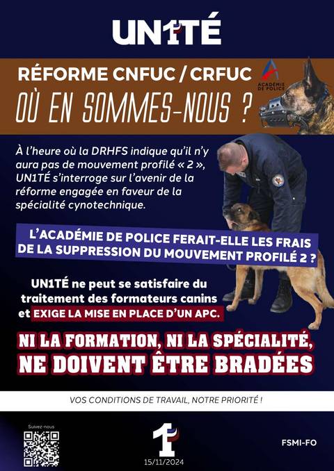 Aperçu — Réforme CNFUC / CRFUC - Où en sommes-nous ?