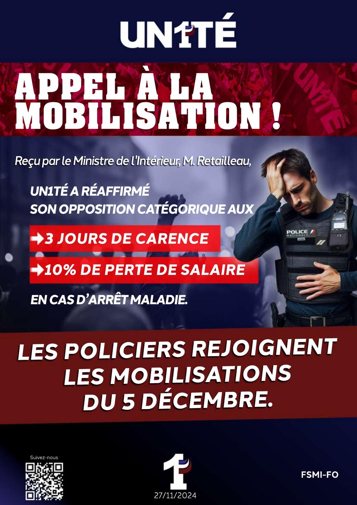 APPEL À LA MOBILISATION !
