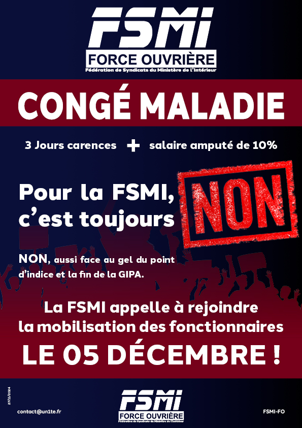Congé maladie