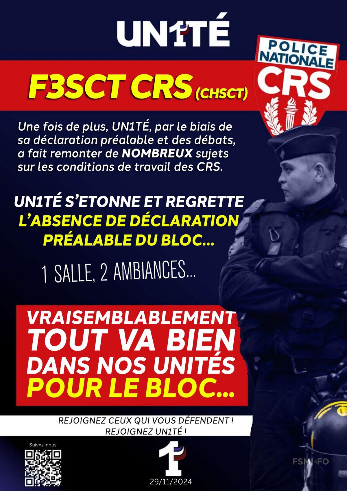 F3SCT CRS (CHSCT)