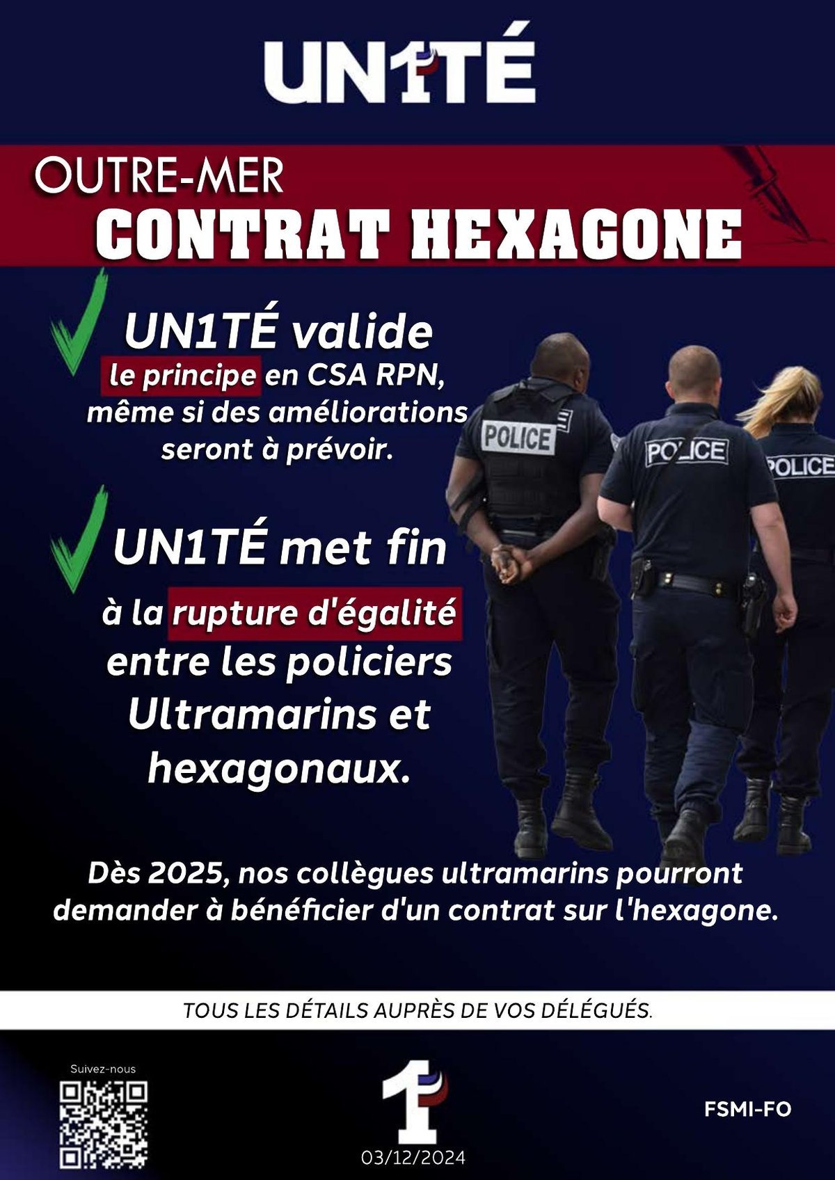 Outre-mer : Contrat Hexagone