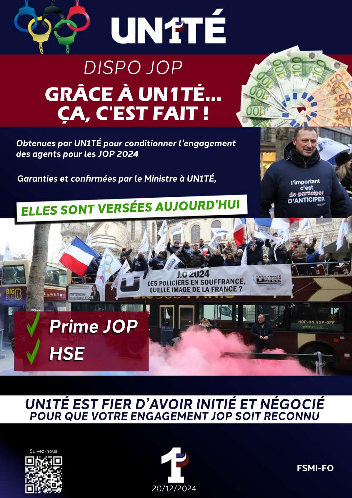 Dispo JOP - Grâce à UN1TÉ… ça, c'est fait !