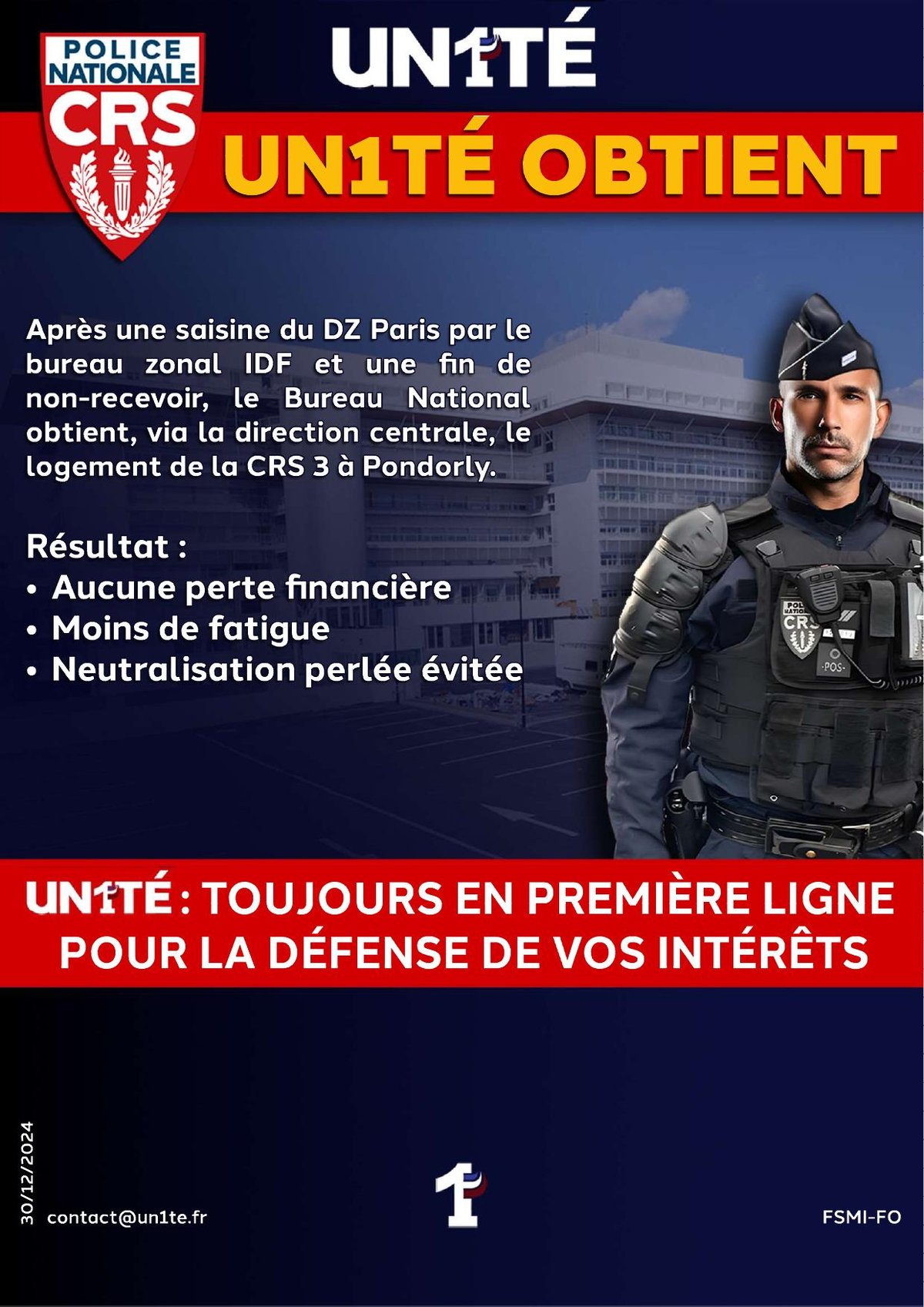 UN1TÉ OBTIENT