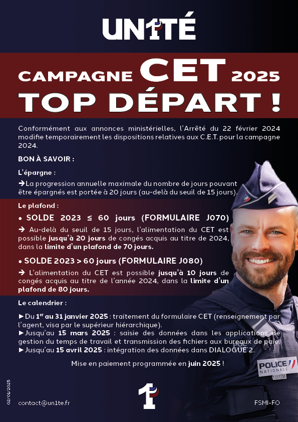 CAMPAGNE CET 2025