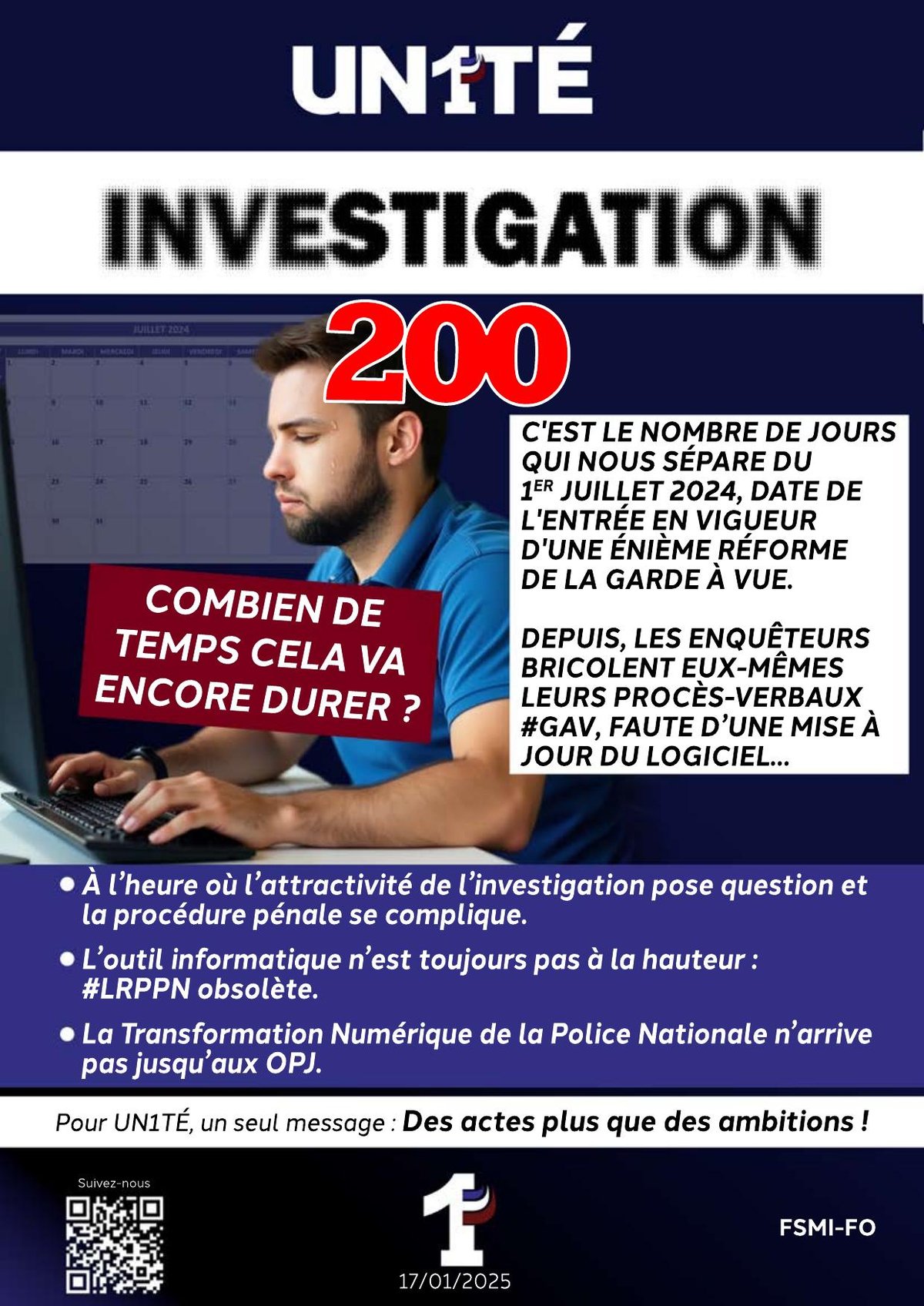 REFORME DE LA GARDE A VUE / LRPPN : 200