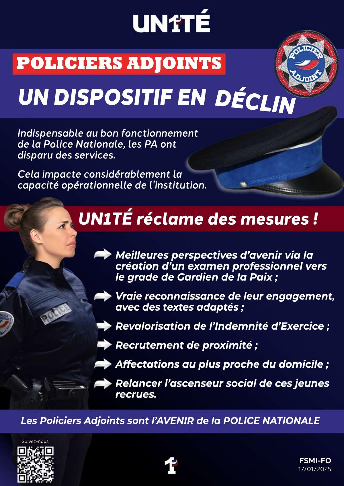 Policiers Adjoints : Un dispositif en déclin