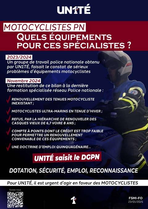 Aperçu — Motocyclistes PN - Quels équipements pour ces spécialistes ?