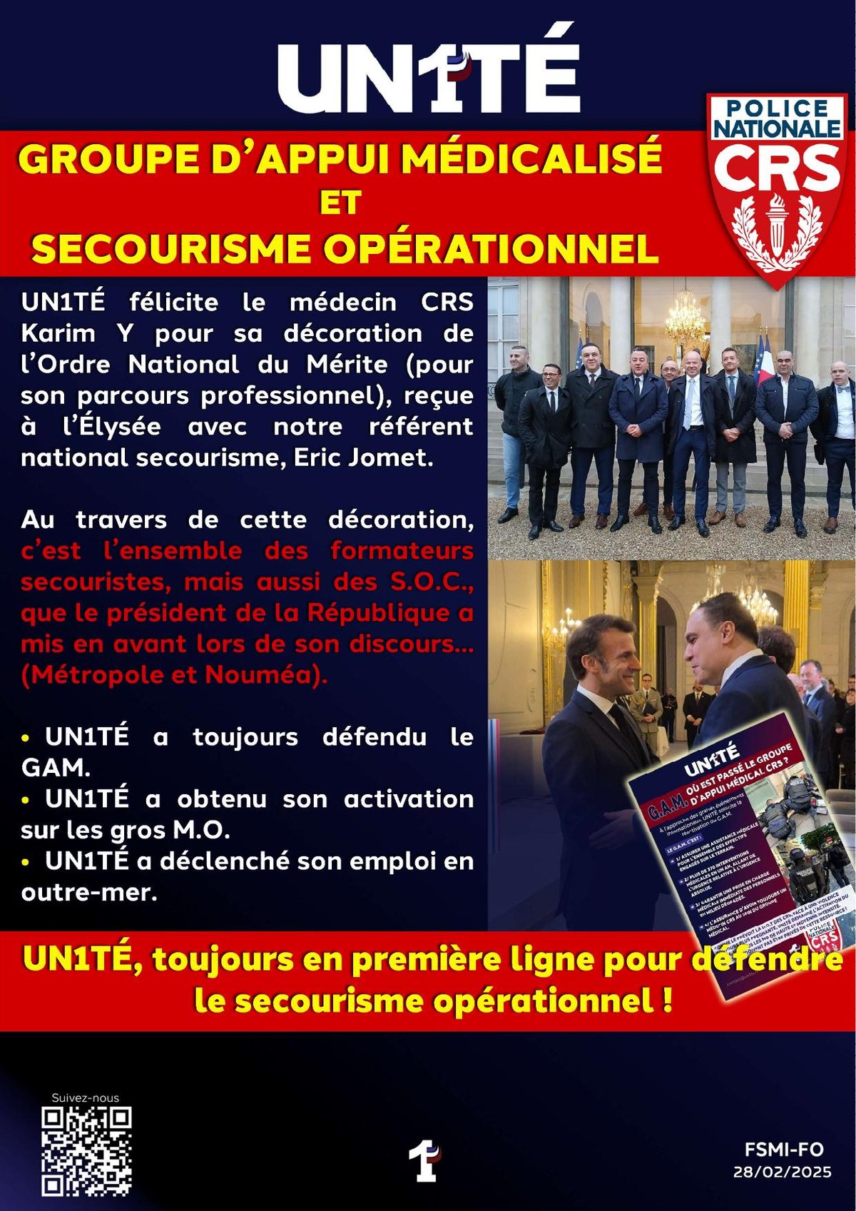 Groupe d’appui médicalisé et secourisme opérationnel