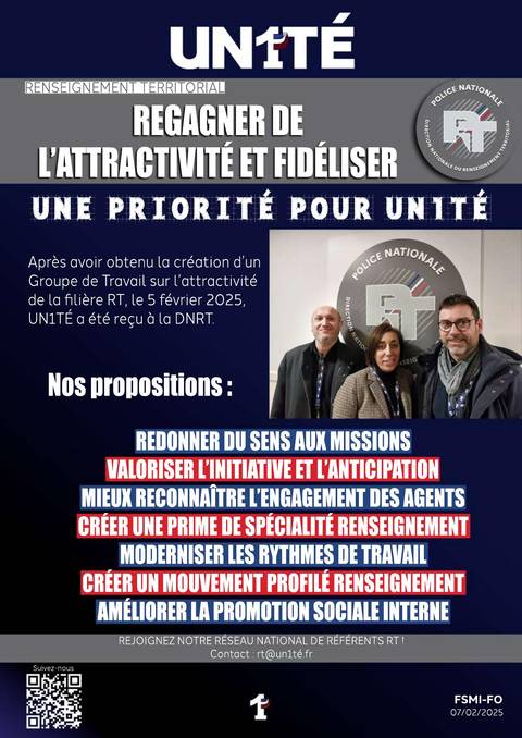 Aperçu — Regagner de l’attractivité et fidéliser : Une priorité pour UN1TÉ !
