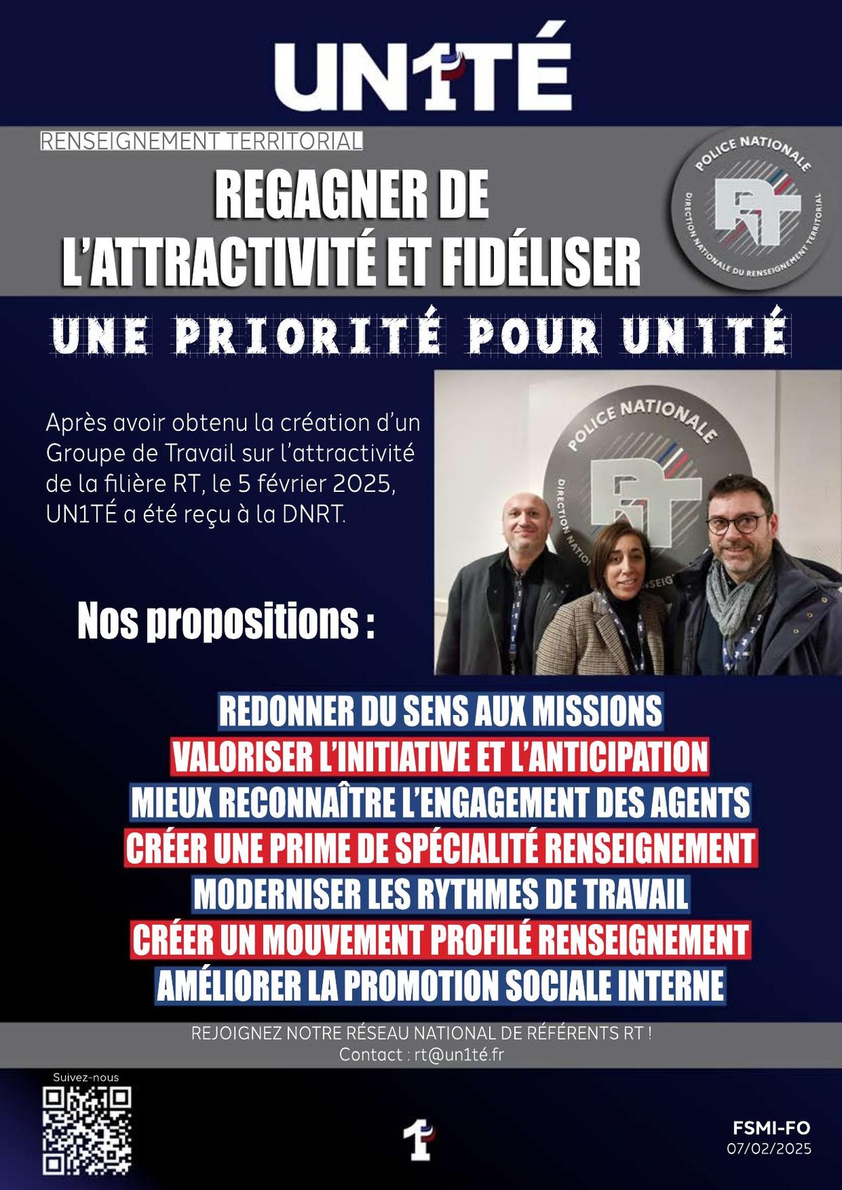 Regagner de l’attractivité et fidéliser : Une priorité pour UN1TÉ !