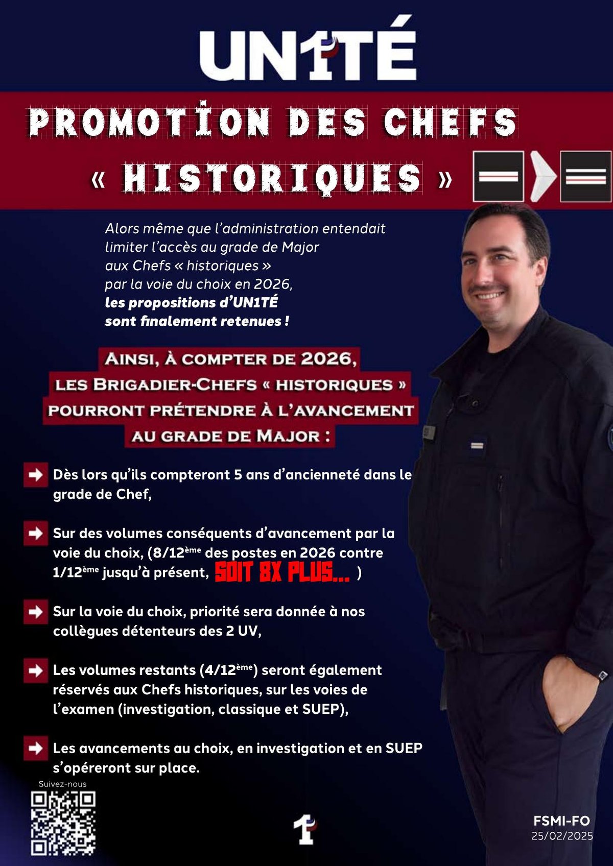 Promotion des Chefs « HISTORIQUES »