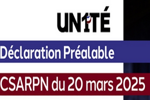 Déclaration préalable CSARPN