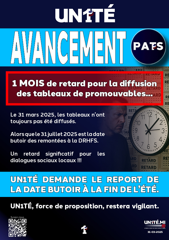 AVANCEMENT PATS