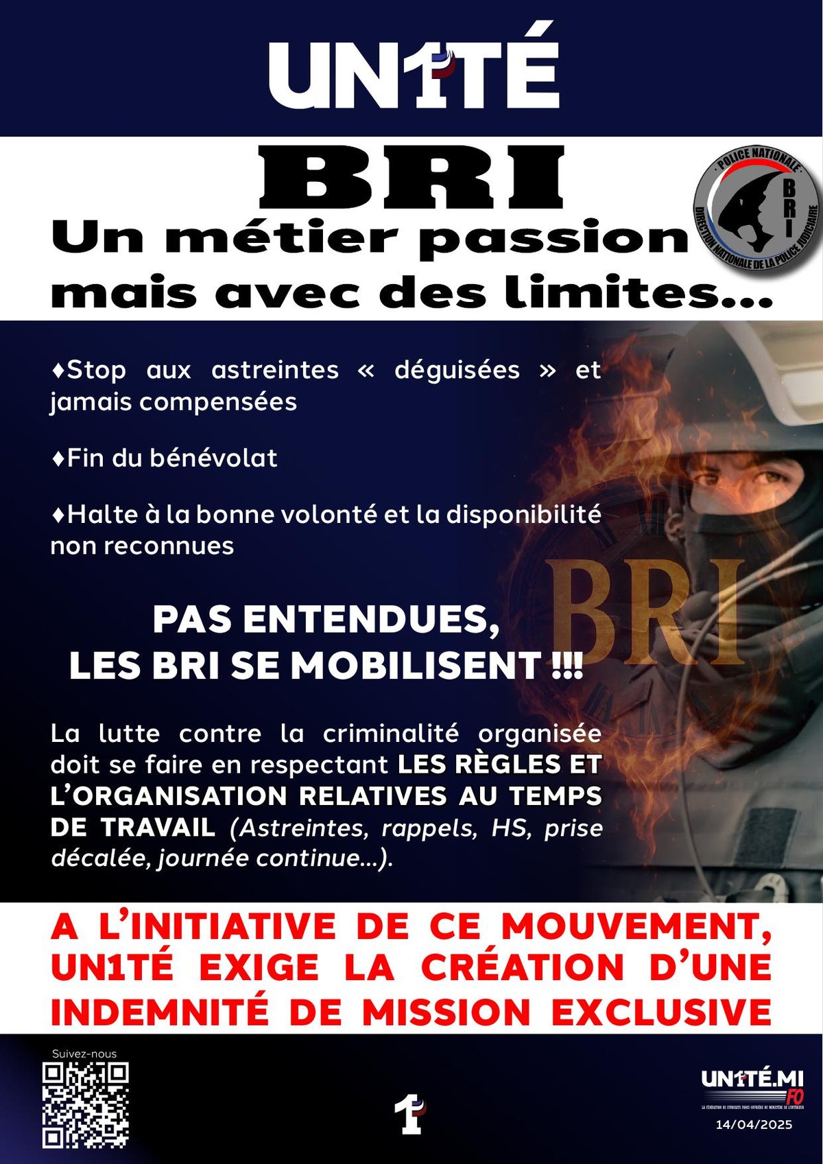 BRI : Un métier passion mais avec des limites…