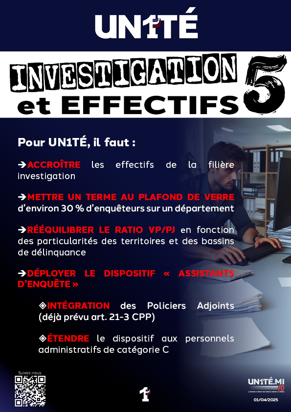 INVESTIGATION et EFFECTIF