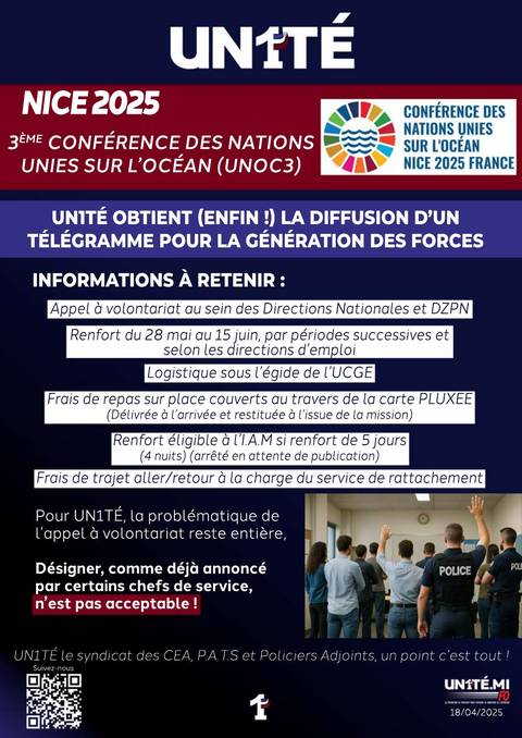 Aperçu — NICE 2025 - 3ème conférence des Nations Unies sur l’Océan (UNOC3)
