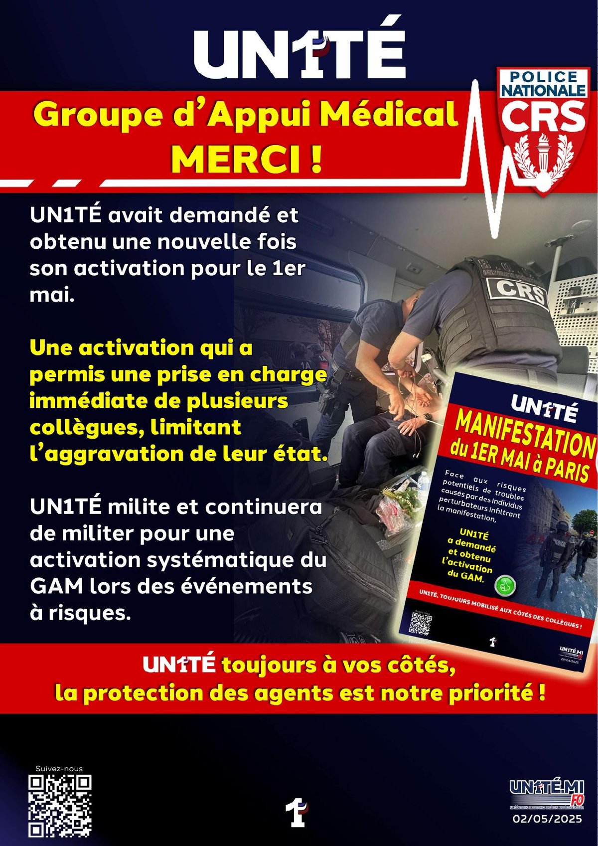 Groupe d’Appui Médical MERCI !