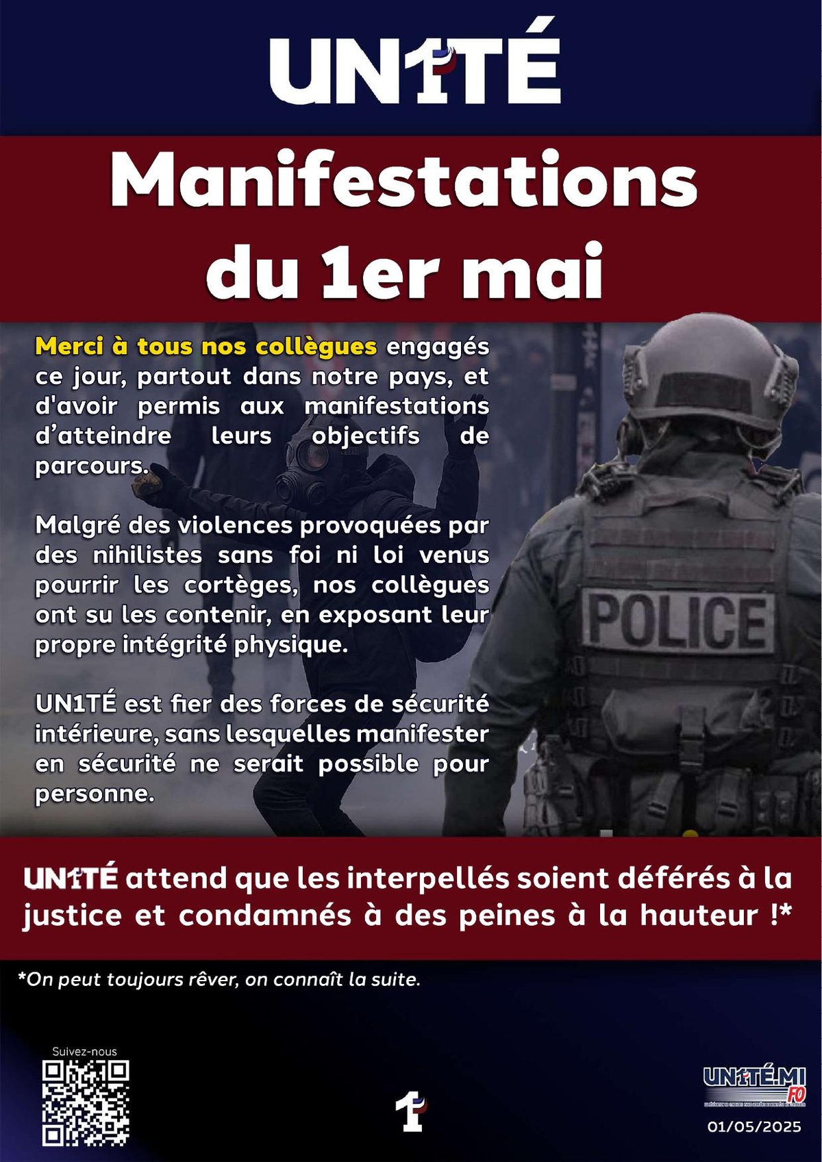 Manifestationsdu 1er mai