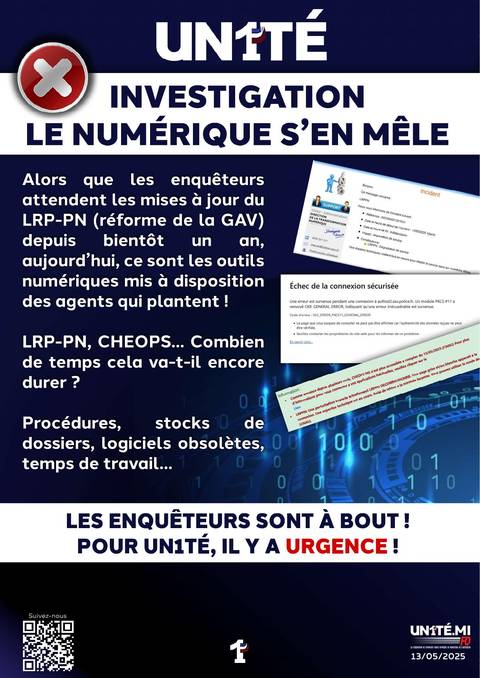 Aperçu — Investigation, le numérique s’en mêle