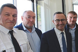 Inauguration de la DIPN 29 par le MI