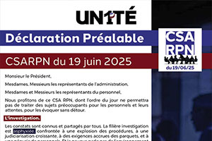 Déclaration Préalable CSARPN 19 juin 2025