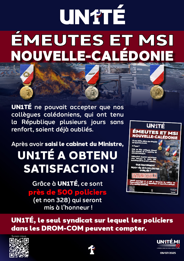 Émeutes et MSI Nouvelle-Calédonie