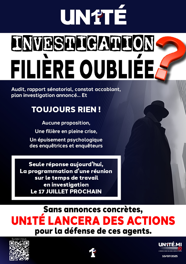 INVESTIGATION : FILIÈRE OUBLIÉE ?