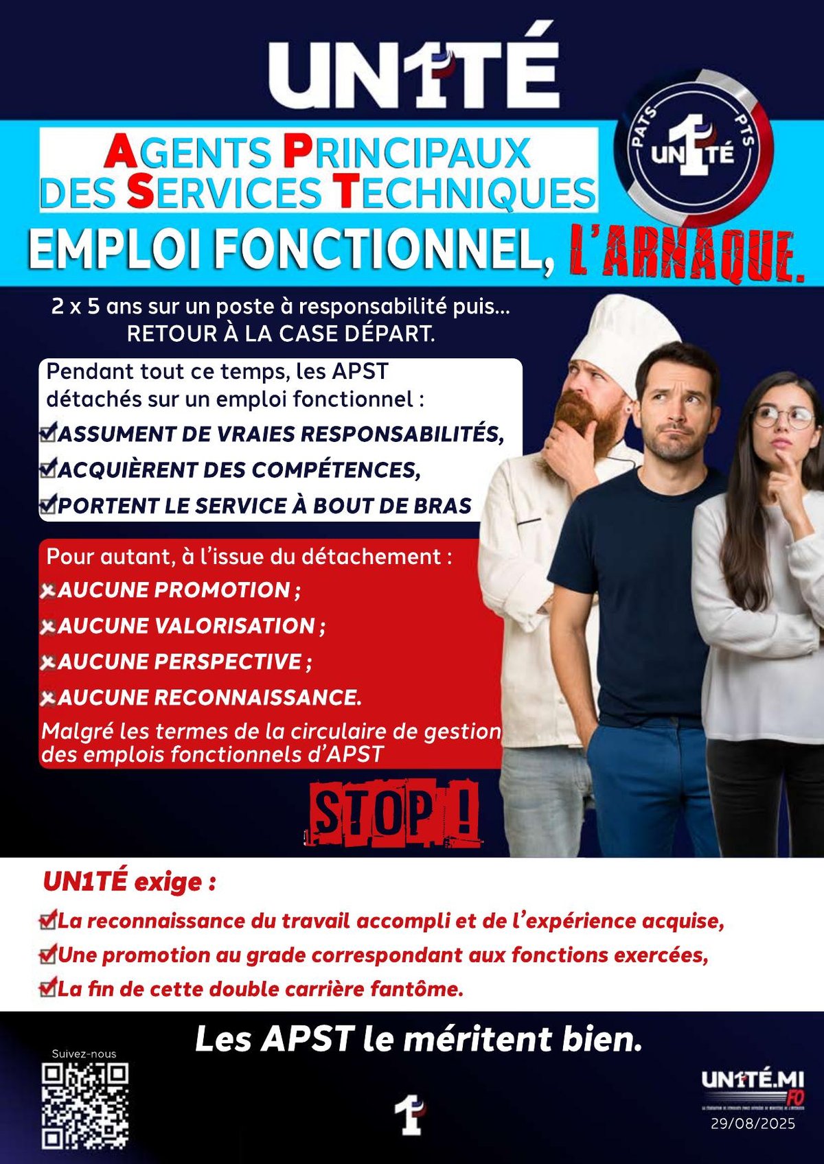 APST : Emploi fonctionnel, L'ARNAQUE.