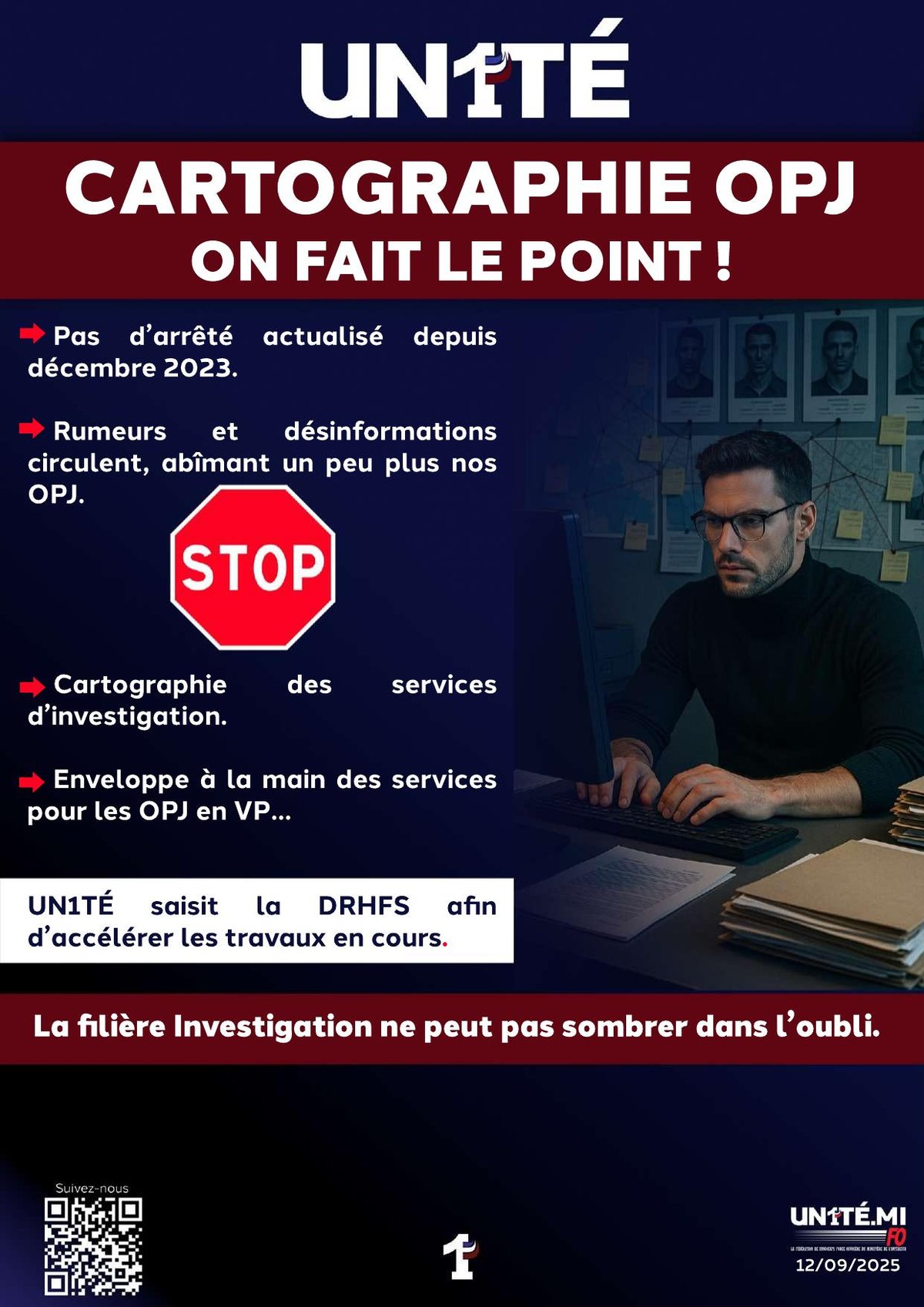 Cartographie OPJ, on fait le point !?