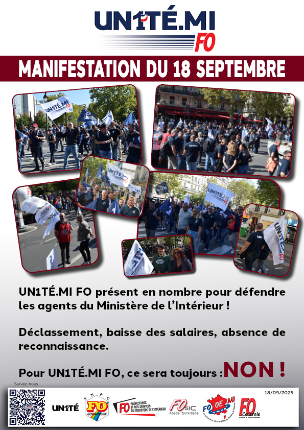 Manifestation du 18 septembre