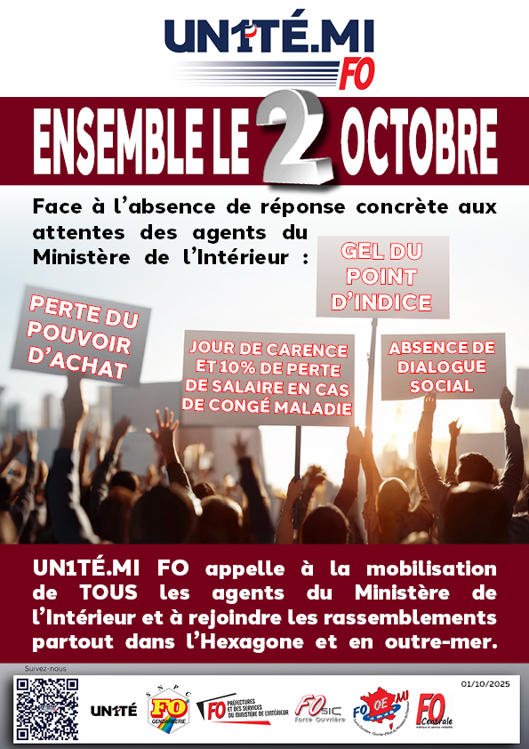 Ensemble le 2 octobre