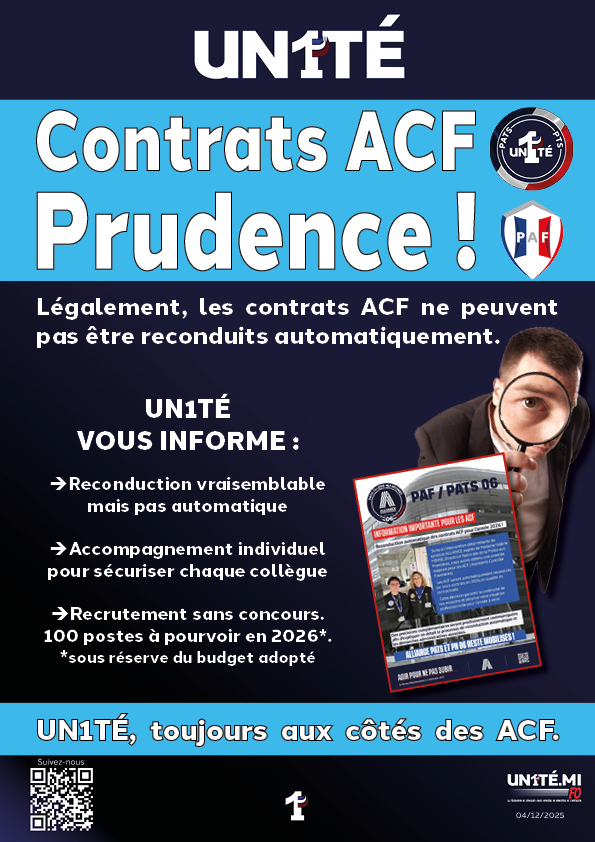 Contrats ACF : Prudence !