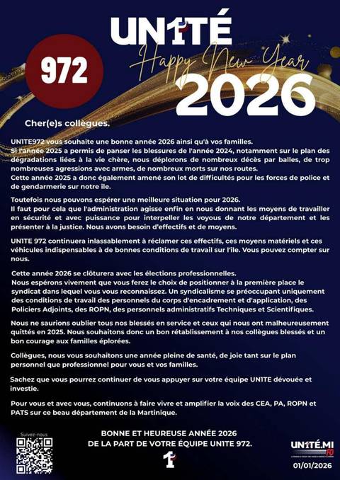 Aperçu — Vœux d'UN1TÉ 972
