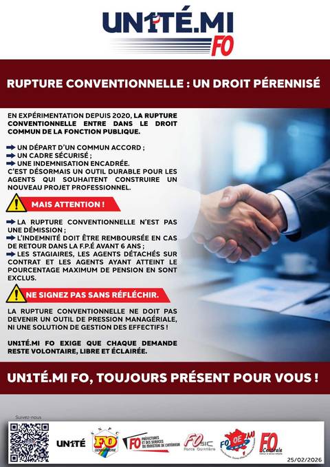 Aperçu — RUPTURE CONVENTIONNELLE : UN DROIT PÉRENNISÉ
