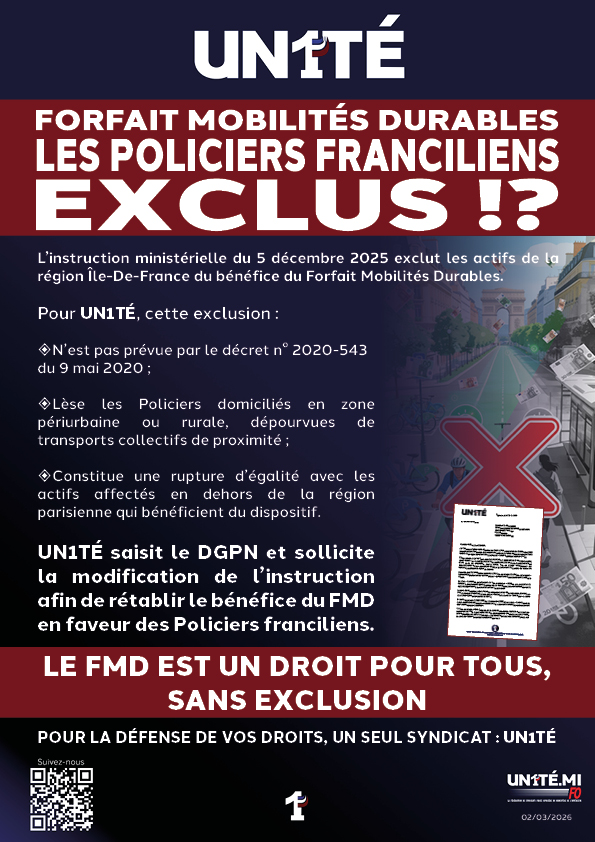 FORFAIT MOBILITÉS DURABLES