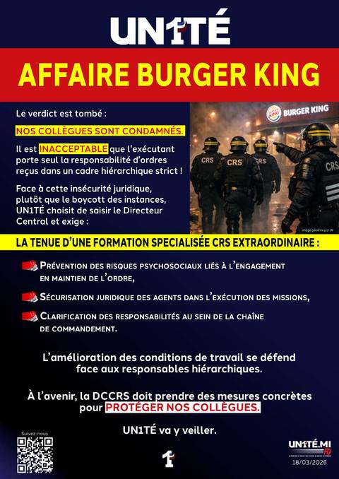 Aperçu — Affaire "Burger King"