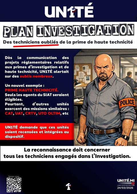 Aperçu — Plan Investigation - Des techniciens oubliés de la prime de haute technicité