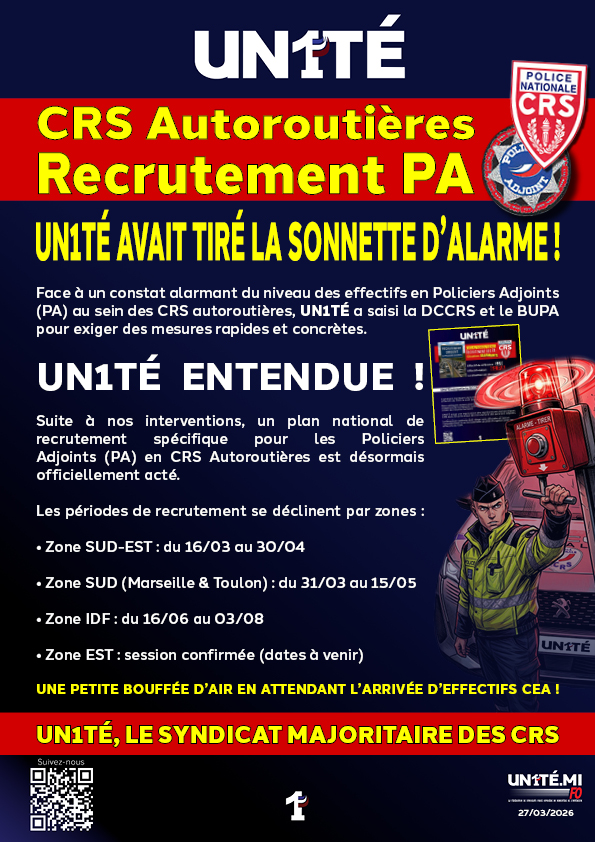 UN1TÉ AVAIT TIRÉ LA SONNETTE D’ALARME !