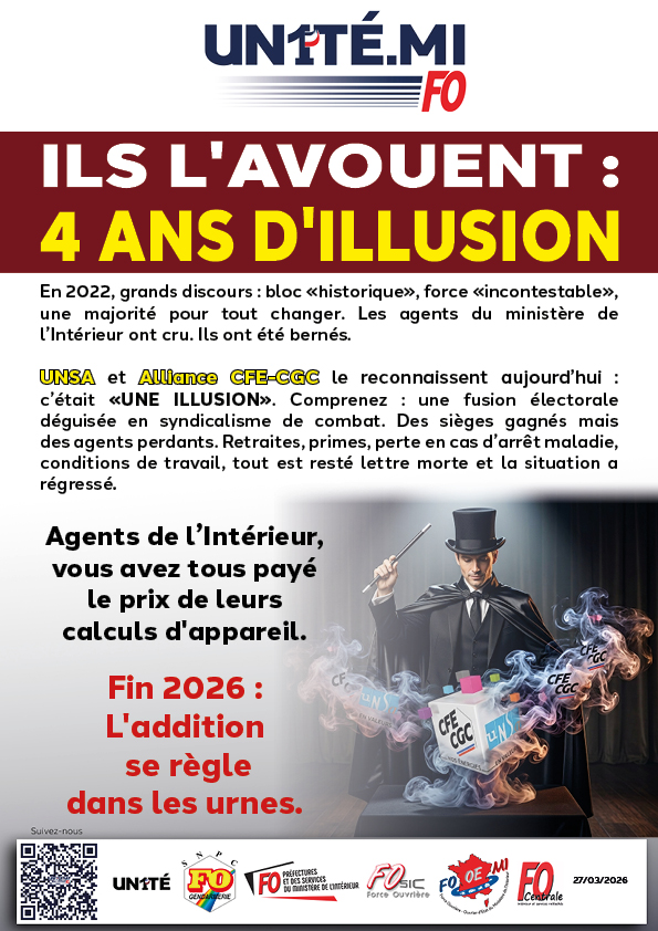 ILS L'AVOUENT : 4 ANS D'ILLUSION