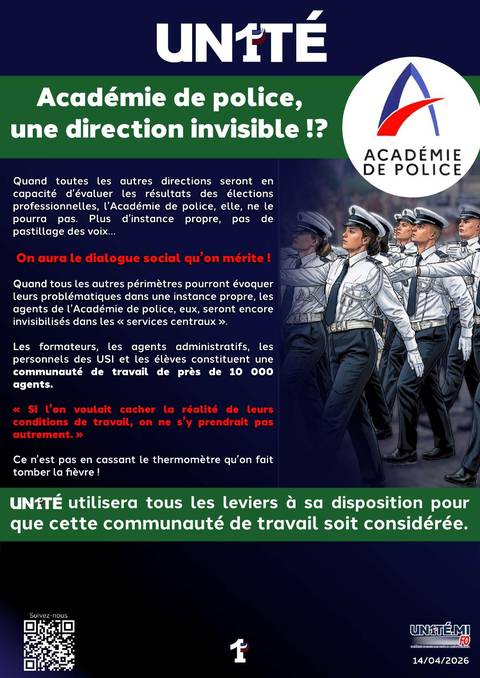 Aperçu — Académie de police, une direction invisible !?