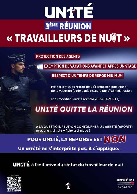 Aperçu — 3ème réunion "Travailleurs de nuit"