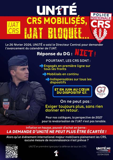 Aperçu — CRS MOBILISÉS, IJAT BLOQUÉ
