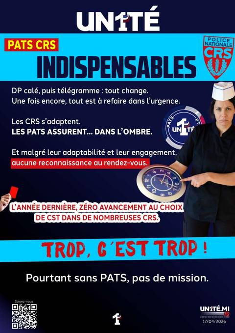 Aperçu — PATS CRS : Indispensables