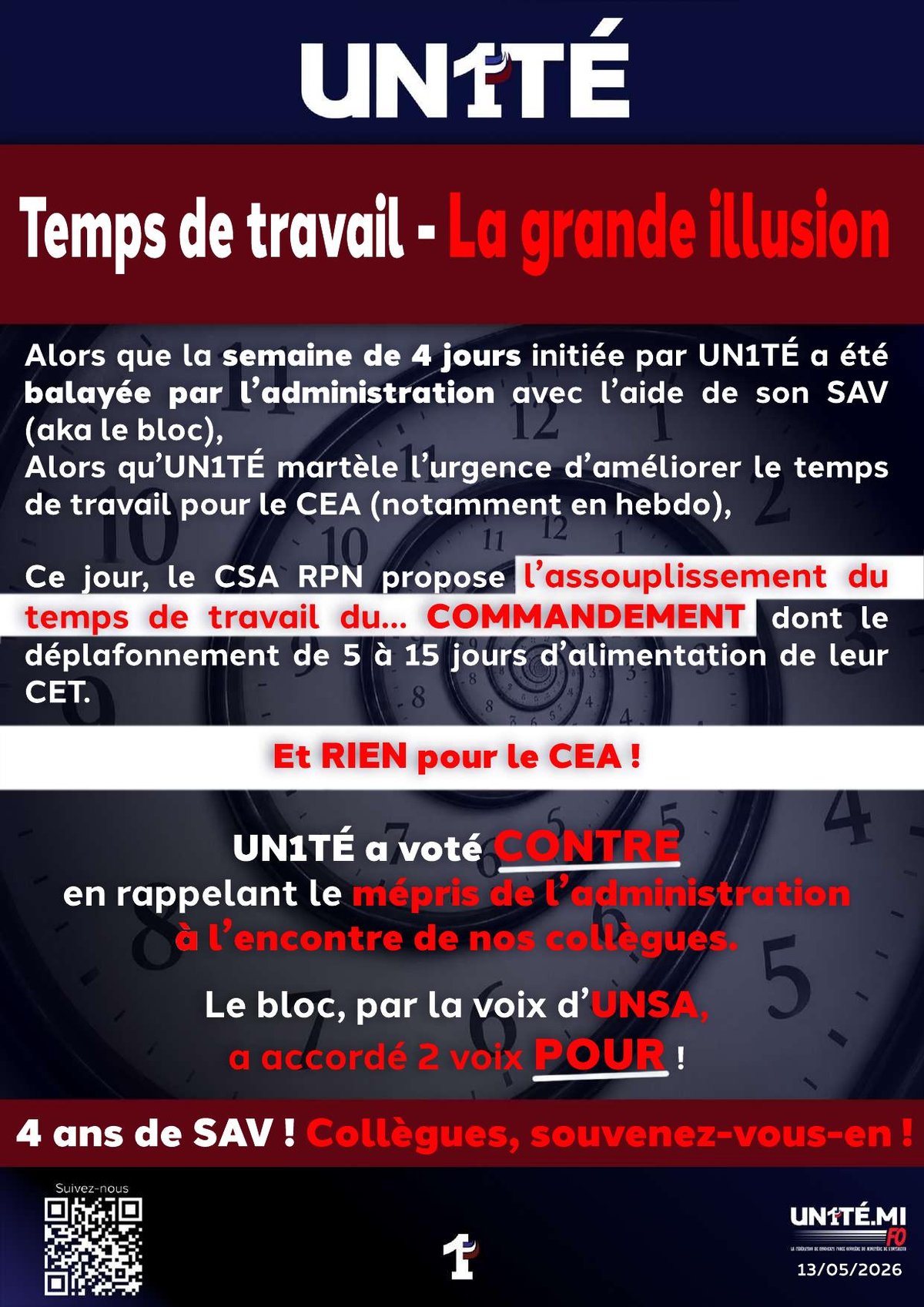 Temps de travail, la grande illusion