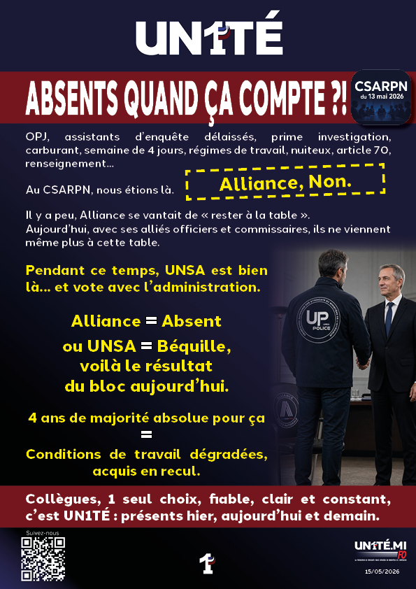 Absents quand ça compte ?!