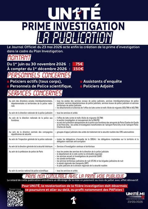 Aperçu — Prime investigation - La Publication