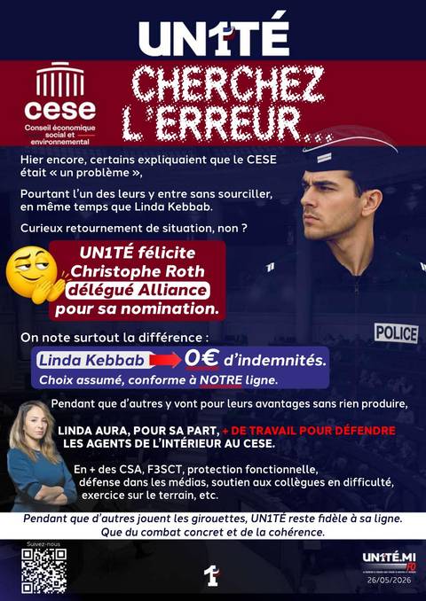 Aperçu — CESE : Cherchez l'erreur