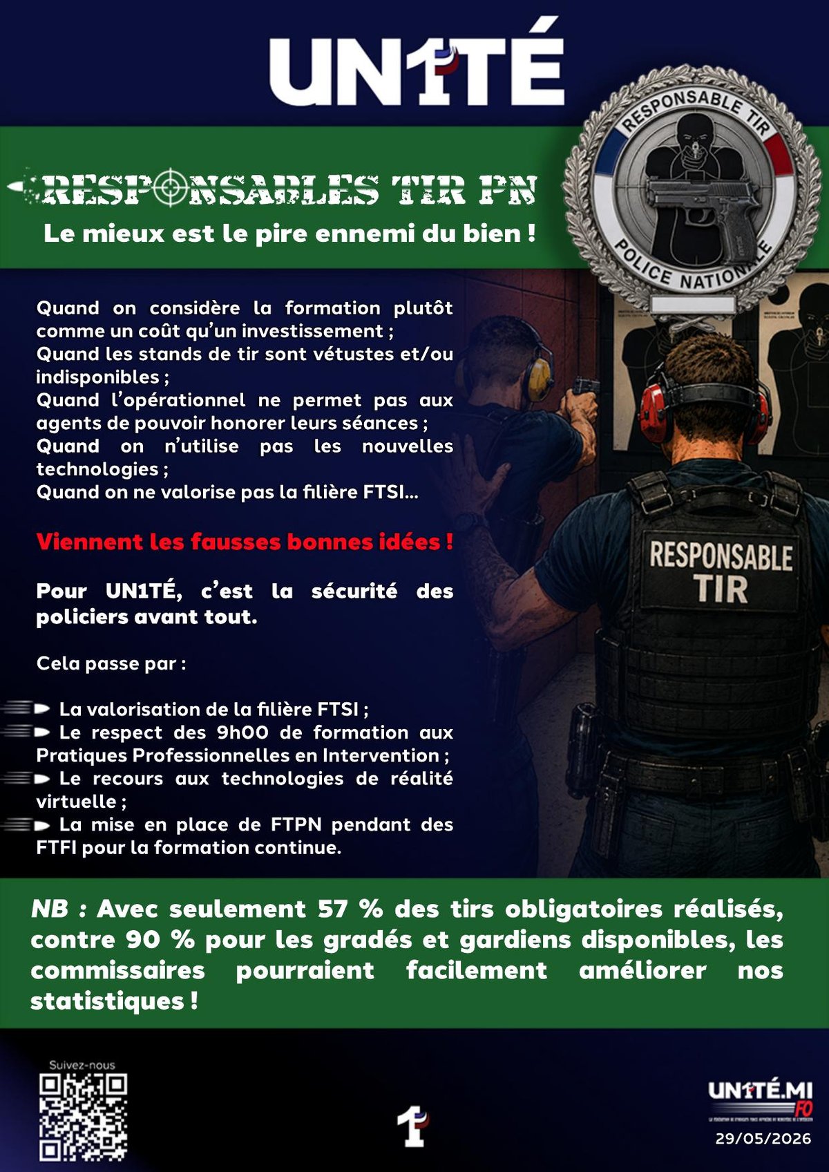 RESPONSABLES TIR PN - Le mieux est le pire ennemi du bien !