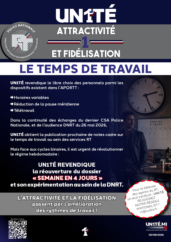 RT : ATTRACTIVITÉ ET FIDÉLISATION, LE TEMPS DE TRAVAIL